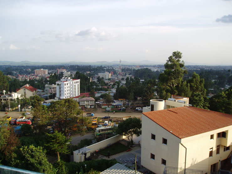 View from Ararat Hotel