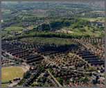 Aerial shot of Headingley