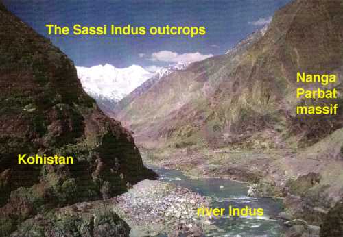 The Sassi Indus outcrops